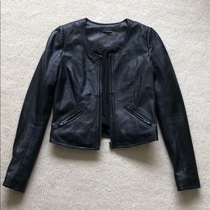 Scoop Leather jacket